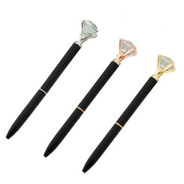 CCOCC Diamond Pens,Gold Pens with Elegant Design and Smooth Writing Experience