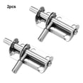 thumbnail image 4 of maskred 2pieces Cupboard Latch With Long Service Life Durable And Reliable Beautiful And Practical Latches A-style Silver, 4 of 6