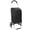 6 Wheels + Black, variant on 40L Heavy Duty Foldable Shopping Cart for Laundry, Groceries, Travel, Beach, Camping & Picnic - Oxford Waterproof Liner, 1 Main + 4 Side Pockets, Silent Wheels, Blue