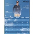 thumbnail image 6 of APTRO Men's UPF 50+ Sun Protection Hoodie Shirts Long Sleeve UV Outdoor Fishing Shirts SPF Rash Guard Shirts for Men Gradient Gray M, 6 of 6