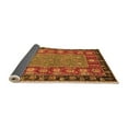 thumbnail image 2 of Ahgly Company Indoor Square Animal Orange Traditional Area Rugs, 5' Square, 2 of 4