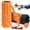 Orange, variant on 5 In 1 Foam Roller Set  High Density Fitness Exercise For Deep Tissue Massage Ball Resistance Band Whole Body(orange)