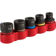 thumbnail image 3 of Milwaukee 48-32-8000 6-Piece SHOCKWAVE Impact Extractor Set, 3 of 5