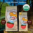 thumbnail image 6 of Candy Tiger Ethiopia USDA Organic Whole Bean coffee, Medium Roast, 100% Arabica beans, 12 oz, 6 of 7