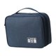 thumbnail image 5 of Estuche rígido para banco de energía, caja de almacenamiento de cables de datos, accesorios digitales protectores, estuche organizador electrónico Azul, 5 of 8