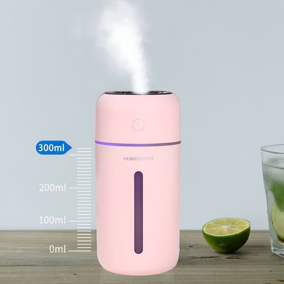 RAGUPEL Car Usb Humidifier,Wireless Aromatherapy Nebulizer with 300Ml Tank,Long-Lasting Mist,Essential Oil Diffuser for Home,Office,Car Travel,Relaxing Mist,Portable and Stylish