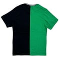 thumbnail image 2 of Ecko Unltd Men's T-Shirt Split Panel Stitched Colorblock Short Sleeve Tee (Small, Kelly Green/Black), 2 of 4