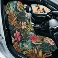 thumbnail image 3 of XYZCANDO Flowers Pattern Breathable Car Seat Cover, Non Slip Sweatproof Lightweight Seat Towel Cover for SUV Trucks Van, 3 of 10