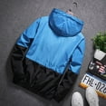 thumbnail image 3 of OmicGot Hooded Jacket New Spring Autumn Korean Version Plus Male And Female Couples Colorblock Men's Jacket Casual Thin Section Coat, 3 of 12