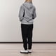 thumbnail image 2 of Gibobby Conjunto de sudadera informal para mujer Conjunto de sudadera con capucha para mujer con estampado y bolsillo, de manga larga y pantalones deportivos (Gris,XL), 2 of 5