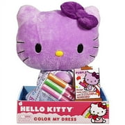 Hello Kitty Color My Dress Large Plush Toy, Purple
