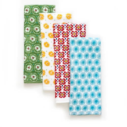 The Pioneer Woman Flea Market Kitchen Towels, Set of 4