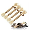 thumbnail image 3 of Barhoo Natural Silvervine Sticks Cat Chew Toys for Teeth Cleaning Oral Health Care Aggressive Chewers Hairball Control Plant Fiber Dental Sticks Stress Relief Treats for Cats Kittens Teething Stick, 3 of 6