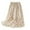 Khaki, variant on RKSTN Maxi Skirts for Women Summer Fashion Floral Printed Drawsting Loose Plus Size Skirts Casual Swing Elastic Waist Versatile Long Skirts