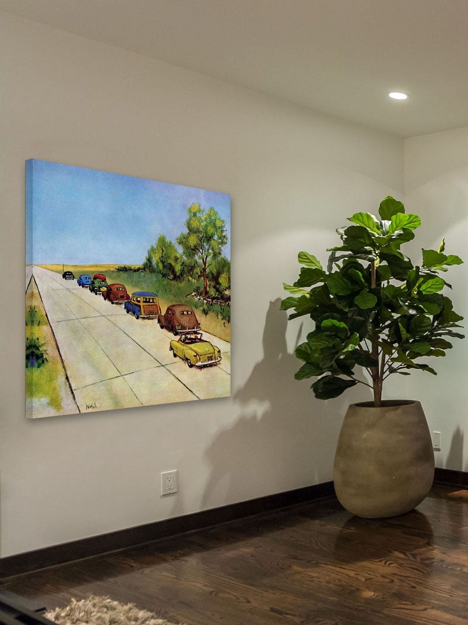 Marmont Hill "Checkpoint" Painting Print on Canvas