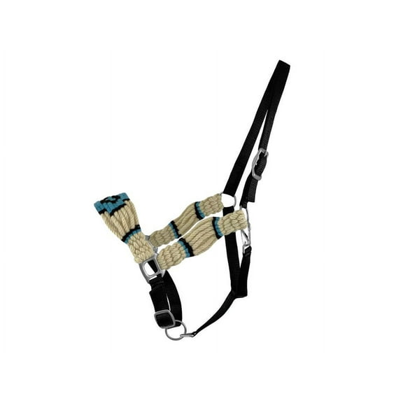Showman Mohair Wool Bronc Halter w/ Southwest Design