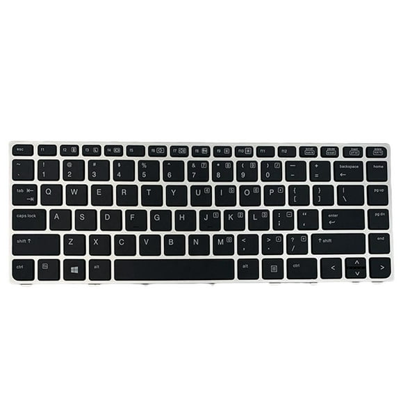 de repuesto átil, és con marco plateado, . UU., para 9470M 9480M 9480 9470 Yotijar teclado del ordenador portátil