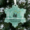 thumbnail image 6 of HomeKingdee Memories Glass Keepsake, Snowflake-Shaped Sea Glass Friendship/Family/Love Decor, Shaped by Nature & Crafted by Hand, for Christmas Tree Ornament, 6 of 8