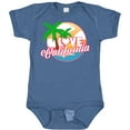 thumbnail image 3 of Inktastic I Love California with Ocean and Palm Trees Boys or Girls Baby Bodysuit, 3 of 5