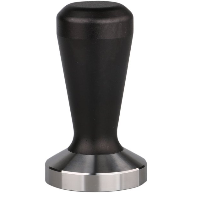 omgogo Prensa de café en grano de acero inoxidable con base Barista Espresso de 49 mm