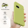 thumbnail image 2 of Slim Liquid Silicone Case for Google Pixel 7A,with Scratch-Resistant Microfiber Lining Anti-Slip and Shock Absorption Soft Silicone Protective Case for Google Pixel 7A 5G 2023 (YellowGreen), 2 of 14