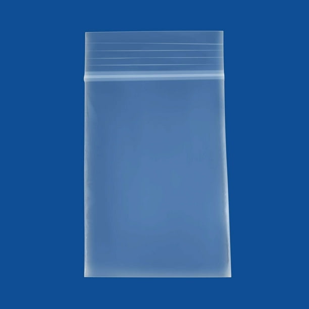 Clear Reclosable Plastic Bags 2" x 3" 4 Mil Top Seal Resealable Zip