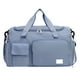 thumbnail image 2 of Bolsa de gimnasio de separación seca y húmeda, tela Oxford de gran capacidad | Bolsa de viaje con compartimento de zapatos con múltiples bolsillos | Correa ajustable | Bolso deportivo ligero de, 2 of 6