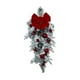 thumbnail image 3 of Corona Navideña Artificial Corona para Puerta Ornamento Colgante Guirnalda Decorativa Hecha de PP y Flockado Adecuada para Regalos Hogar, 3 of 9