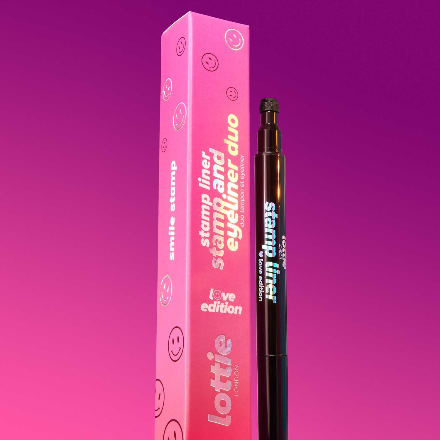 Lottie London Stamp Liner Love Edition, Smile