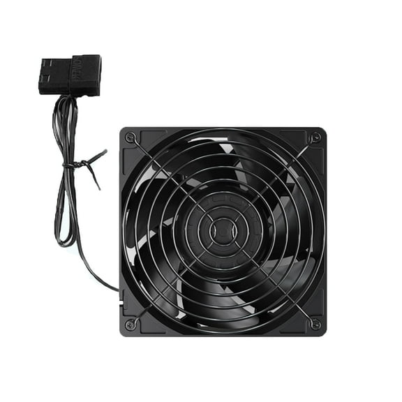 Pano-Mounts 120x38mm PC Computer Case  Fan DC 12V D Type 4Pin Cooling Fan Brushless Exhaust Fan 3500RPM 148CFM