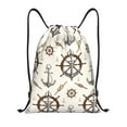 thumbnail image 1 of Fotbe Anchor with Rope Bolsa Mochila con Cordón Estampada, Bolsa de Gimnasio Deportiva, Bolsa Cinch, Bolsa con Cordón para Hombres y Mujeres-Medium, 1 of 6
