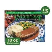 Amy's Frozen Meals, Veggie Loaf Whole Meal, Microwave Meals, 10 oz