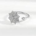 thumbnail image 2 of JM Anillo giratorio para dedo, anillo con cuentas para nudillos, girasol para niña, alivia la ansiedad, rotación, anillo antipresión, juguete masculino Electrónica, 2 of 3