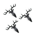 thumbnail image 6 of Wall Hooks Hook Hanger Animal Decorative Antler Antlers Coat Holder Clothing Hanging Novelty Gift, 6 of 9