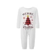 thumbnail image 2 of Christmas Family Pajamas Matching Set Long Sleeve Tops and Plaid Pants Set, 2 of 10