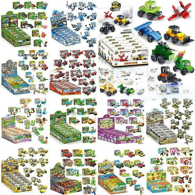 Bloques de construcción Educativo infantil Ensamblaje de partículas pequeñas Aprendizaje temprano Ensamblaje de juguetes de plástico Regalos Compatible con Lego