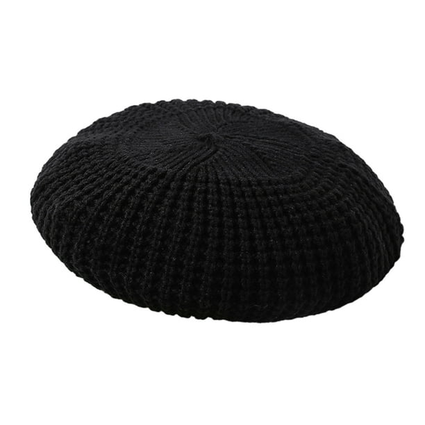 Gorras de repartidor de periódicos a cuadros para mujer, gorros octogonales vintage, boinas, gorros de hueso para mujer, gorros de artista tejidos para invierno y otoño, gorro clásico