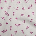 thumbnail image 1 of oneOone Cotton Jersey Light Pink Fabric Floral Floral Silhouette With Texture Craft Projects Decor Fabric Printed By The Yard 58 Inch Wide, 1 of 4
