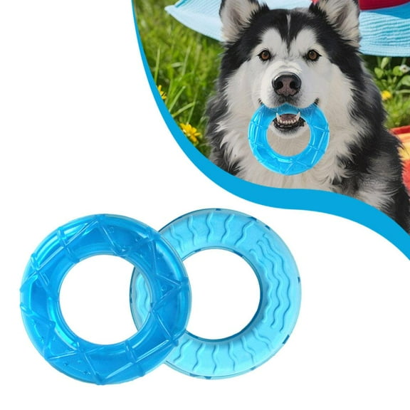 QHUDLV Pet Teether Cooling Chew Toy for Dogs Teething Toy for Puppies Freezable Dog Cooling Refrigerator Toys Fit with Treats for More Fun