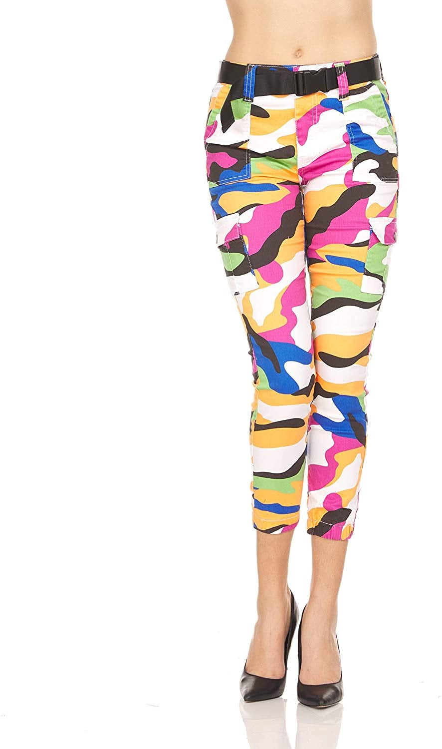 rainbow cargo pants