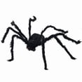 thumbnail image 2 of Halloween Giant Spider Halloween Outdoor Decoration, 49.21 in Giant Spider for Halloween Outdoor Garden, Yard, Haunted House, Halloween Party Decoration (Black), 2 of 9