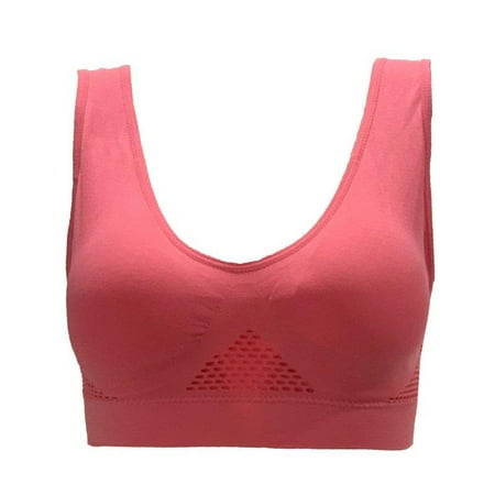 

Women s Seamless Breathable Sports Bra High Impact Wireless Yoga Bras