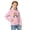 H739 Pink, variant on SJLDQY Girls' Hoodies Cute Highland Cow Graphic Hooded Sweatshirts for Girls Long Sleeve Hoodie Fall Winter Casual Pullover Tops with Pockets