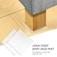 thumbnail image 4 of MasteelfCA 4 Pcs Pare-Chocs Transparents en Silicone pour Meubles, Protecteurs de Sol, 4 of 8