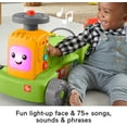 thumbnail image 5 of Fisher-Price Juguete para bebés y niños pequeños Ríe y aprende Tractor 4 en 1 de la granja al mercado para montar con carrito de tracción y escenarios inteligentes para bebés a partir de 9 meses, 5 of 5