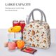 thumbnail image 5 of Fotbe Squirrel Bolsa de Almuerzo con Estampado, Lonchera Aislada, Contenedor de Comida Reutilizable Tipo Cooler a Prueba de Fugas, 5 of 6