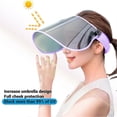 thumbnail image 1 of 2024 Spring saleAdjustable Sun 360 Rotation Sun Visor Hat UV Protection Hat Face Shield Hat for Outdoor Camping Hiking Tennis, 1 of 4