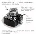 thumbnail image 2 of Glass Inkwell with 2 Pen Rests -Filled with ；, 2 of 3