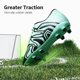 thumbnail image 3 of Tacos de Fútbol DREAM PAIRS para Niños Grandes Verde Menta para Césped Duro, 3 of 5