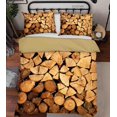 thumbnail image 3 of 3D Wood Texture Quilt Cover Set Bedding Set Duvet Cover Pillowcases 206, 3 of 3